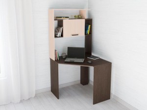 Компьютерный стол угловой с надстройкой Квартет-12 (Тэкс)